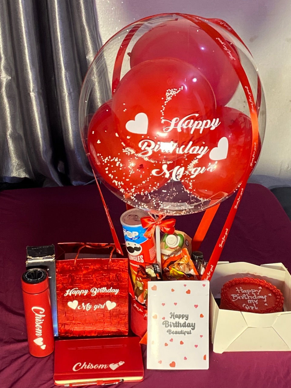 Balloon Gift package