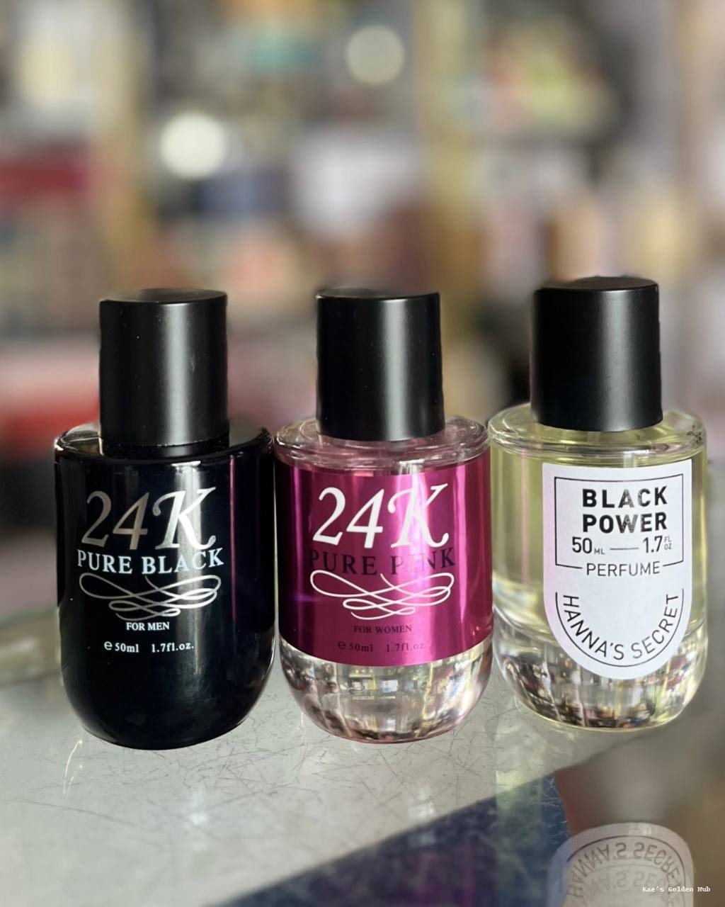 Hanna’s secret 24k pure & black power 50ml