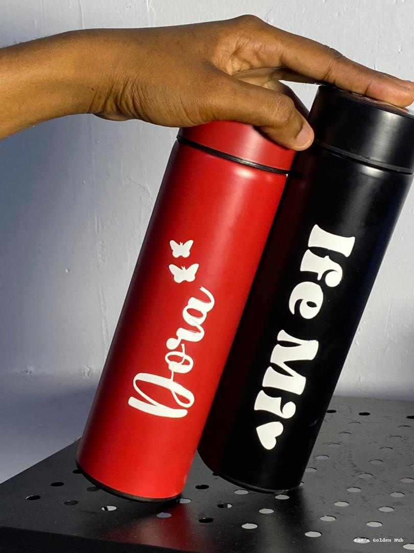 Customized Temperature Display Flask