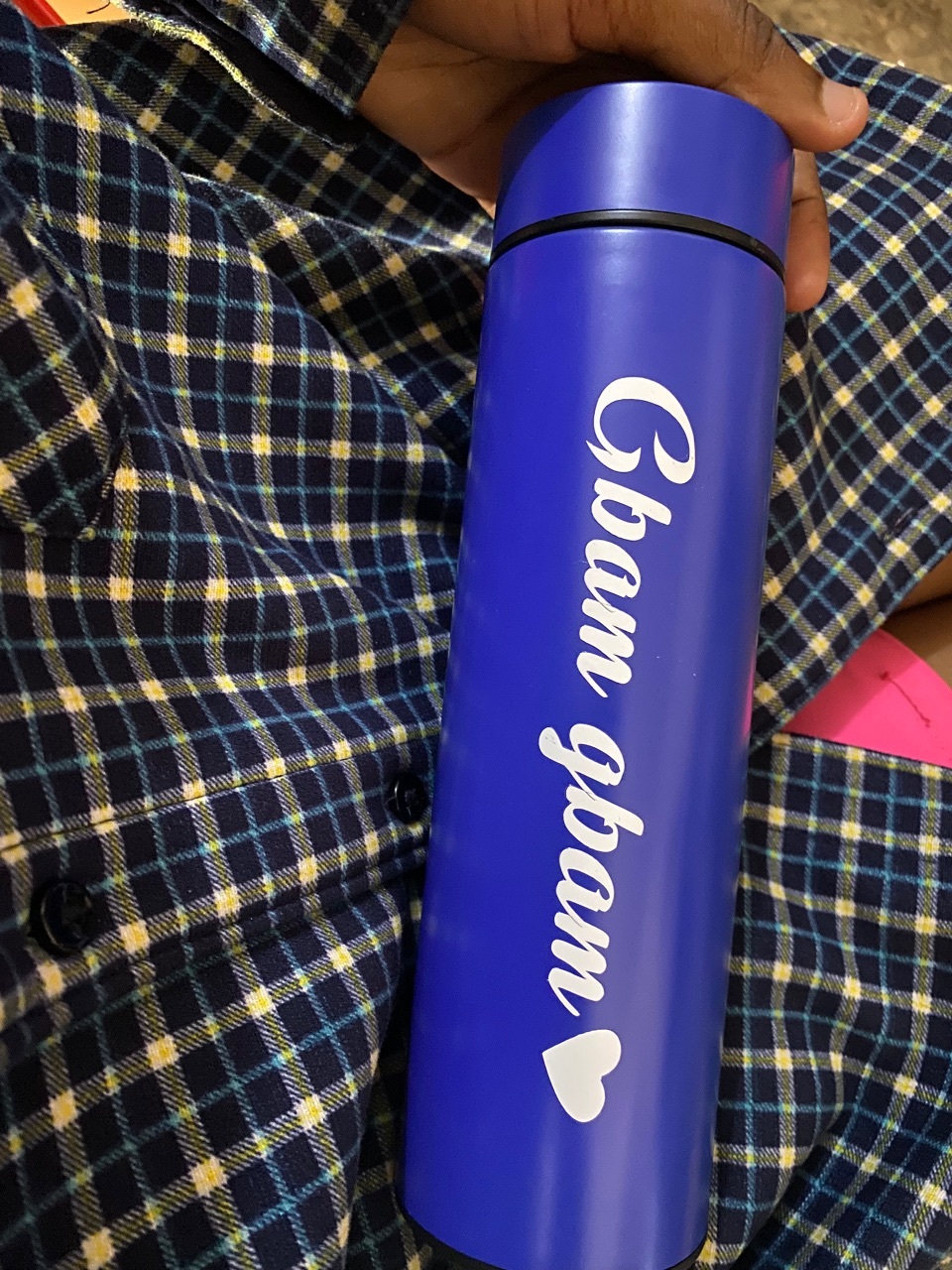 Customized Temperature Display Flask