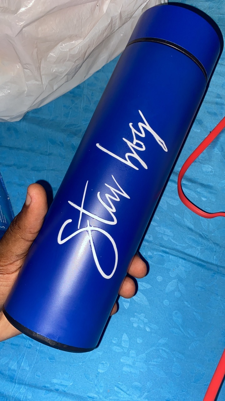 Customized Temperature Display Flask