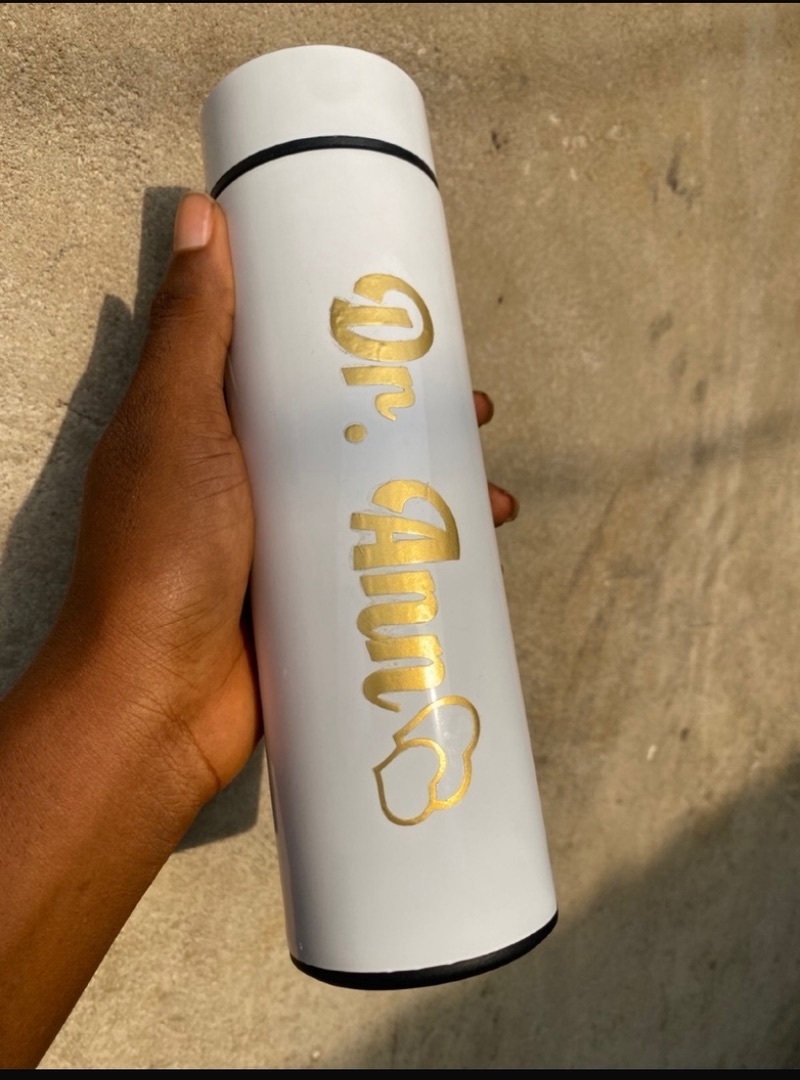 Customized Temperature Display Flask