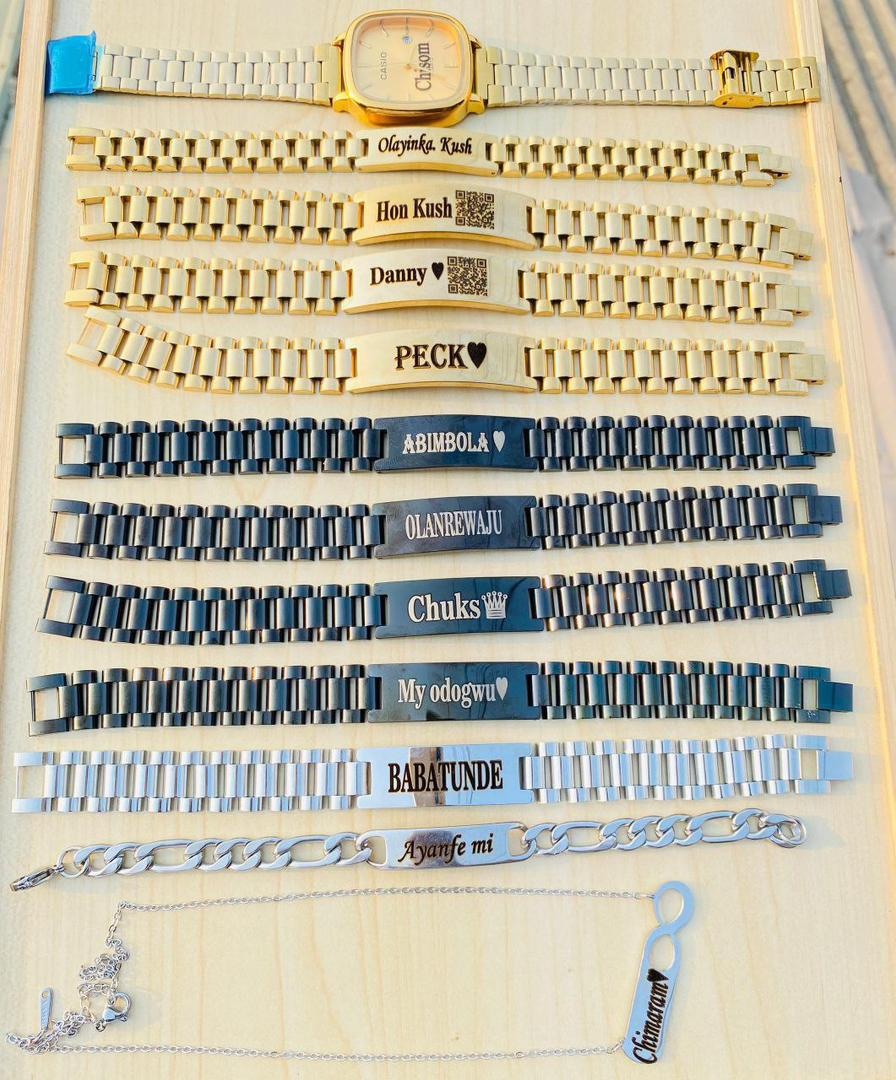 Engraved Bracelet Front only