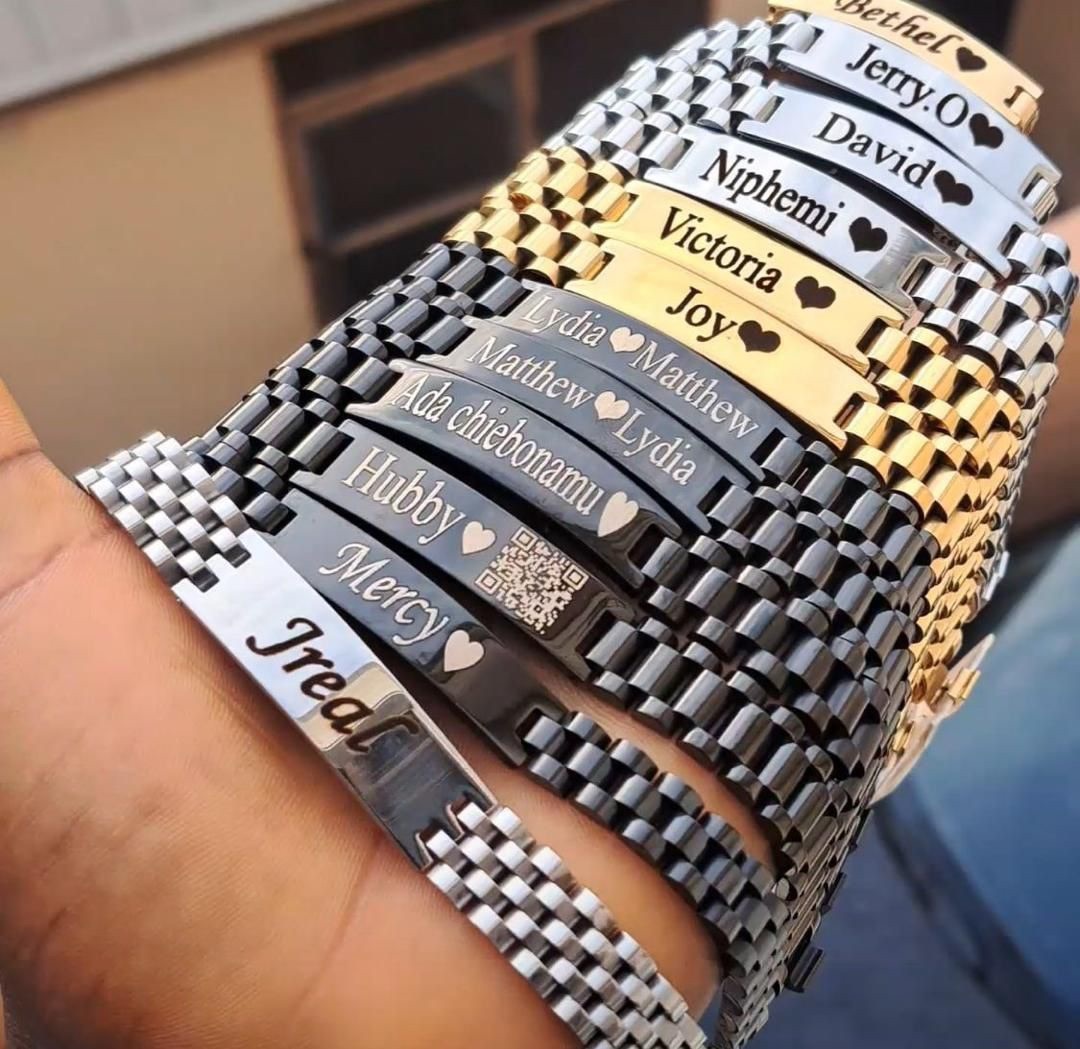 Engraved Bracelet Front only