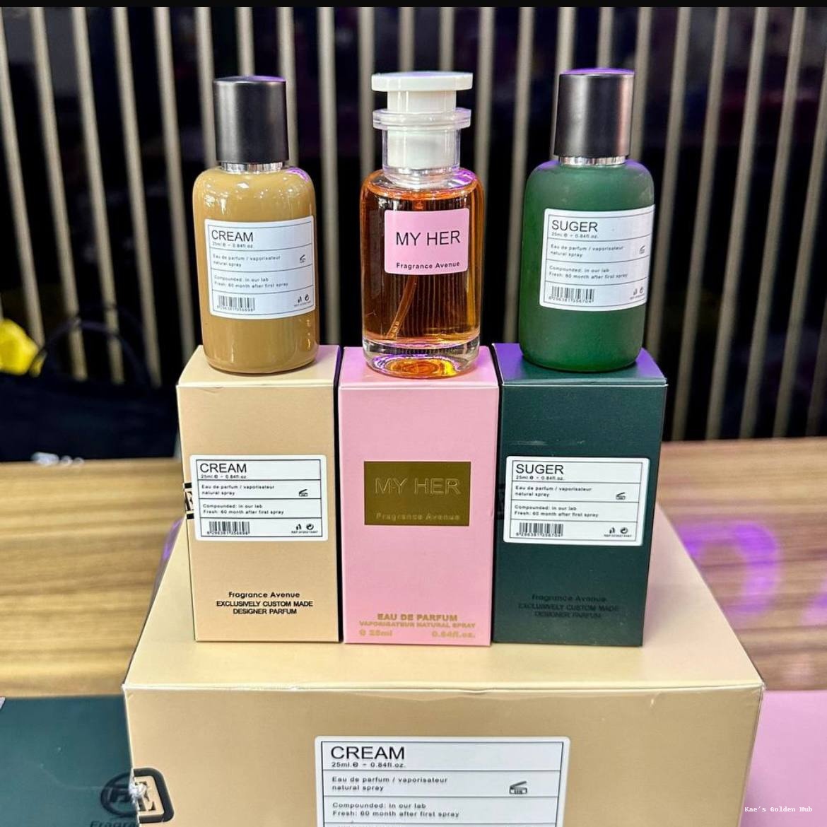 25ml sky her, cream & suger