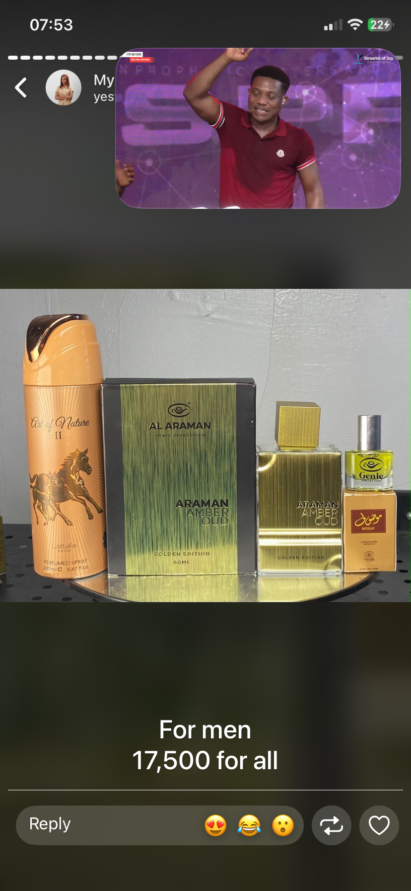 Amber Oud Gold Combo (Men)