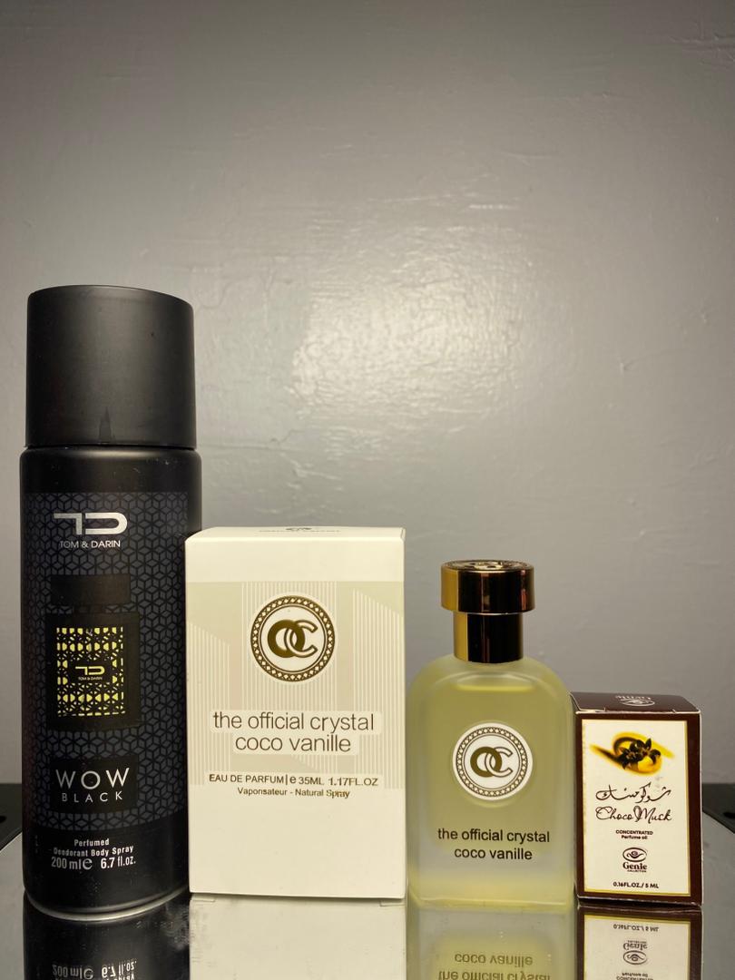 Coco Vanille Crystal Perfume Set