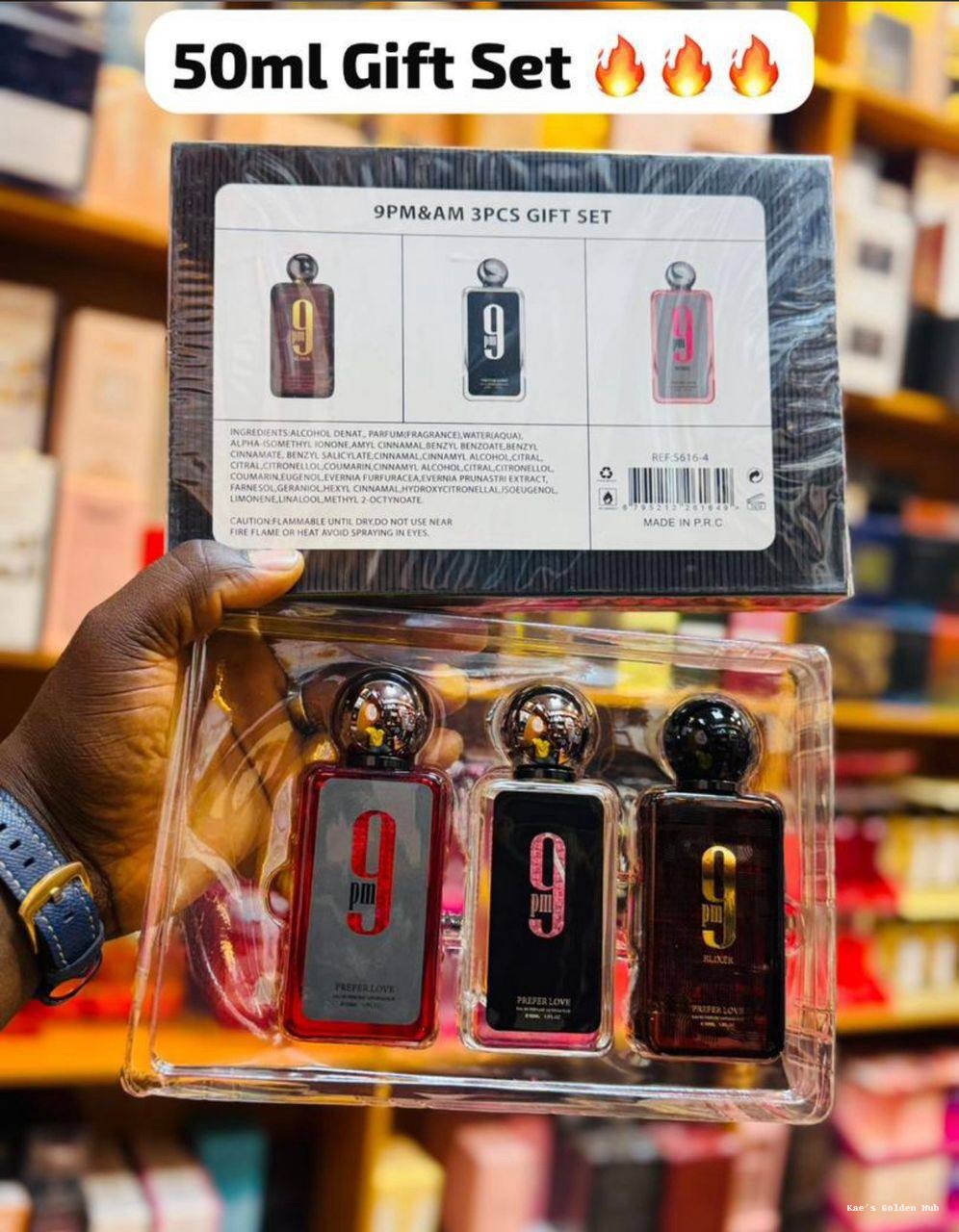 3in1 50ml 9pm Gift Set