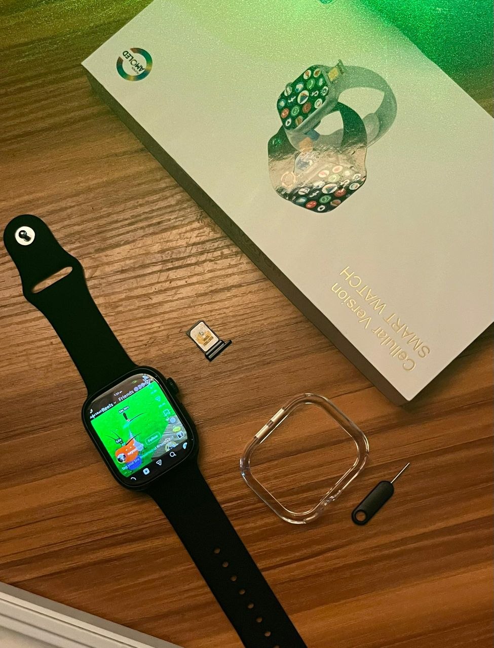 ANDROID [ ROTATING 180 DEGREE CAMERA ] SMARTWATCH